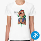 Женская спортивная футболка