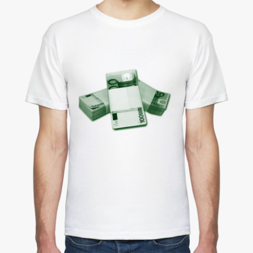 Футболка с принтом Евро