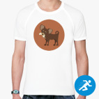 Мужская спортивная футболка