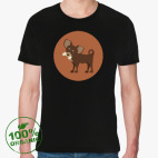 Мужская футболка органик