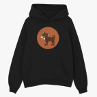 Толстовка худи оверсайз