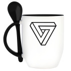 Кружка с ложкой