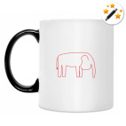 Кружка-хамелеон