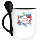 Кружка с ложкой