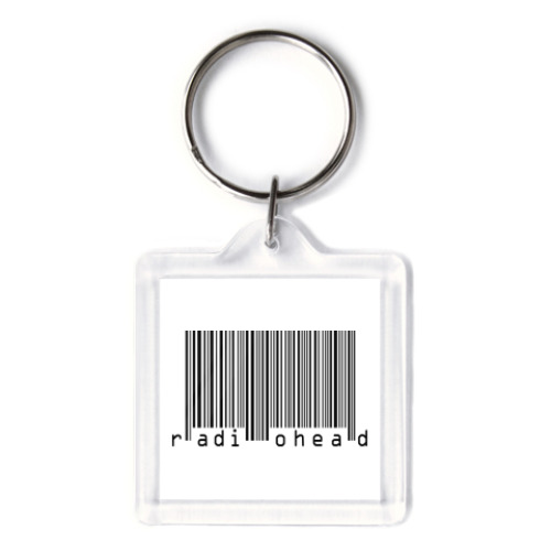 Брелок с принтом Radiohead