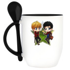 Кружка с ложкой