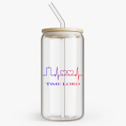 Банка с бамбуковой крышкой