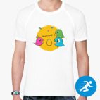 Мужская спортивная футболка