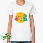 Женская футболка органик