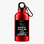 Металлическая бутылка 400 мл UV-DTF