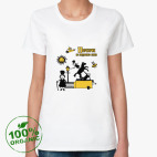 Женская футболка органик