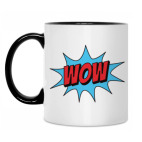 Кружка двухцветная