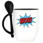 Кружка с ложкой