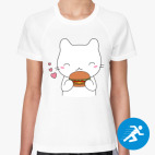 Женская спортивная футболка