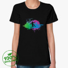 Женская футболка органик