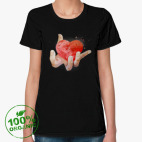 Женская футболка органик