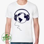 Мужская футболка органик