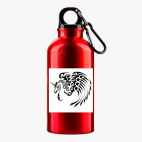 Металлическая бутылка 400 мл UV-DTF