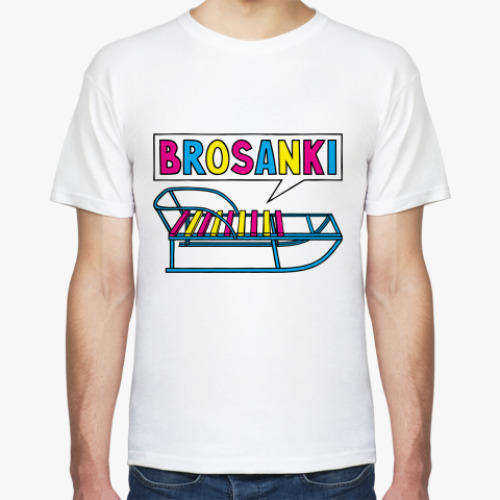 Футболка с принтом Brosanki