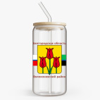 Банка с бамбуковой крышкой