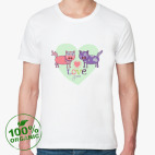 Мужская футболка органик