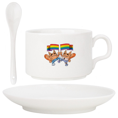 Кофейный набор Коты