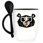 Кружка с ложкой