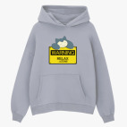 Толстовка худи оверсайз