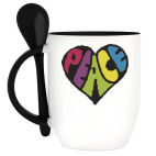 Кружка с ложкой