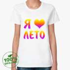 Женская футболка органик