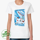 Женская футболка органик