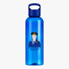 Прозрачная спортивная бутылка