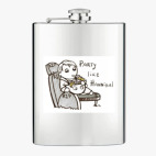 Фляжка стальная