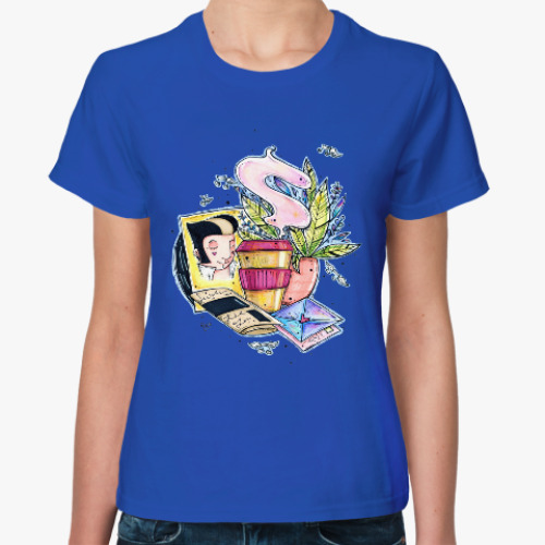 Женская футболка с принтом Элвис