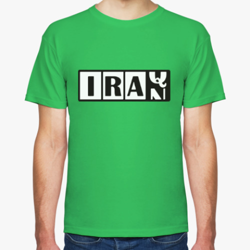 Футболка с принтом Иран-Ирак