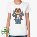 Женская футболка органик