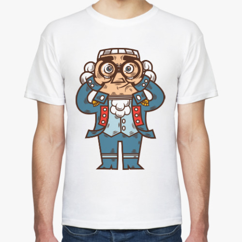 Футболка с принтом Джордж Вашингтон