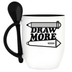 Кружка с ложкой