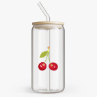 Банка с бамбуковой крышкой