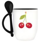 Кружка с ложкой