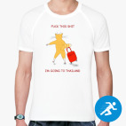 Мужская спортивная футболка