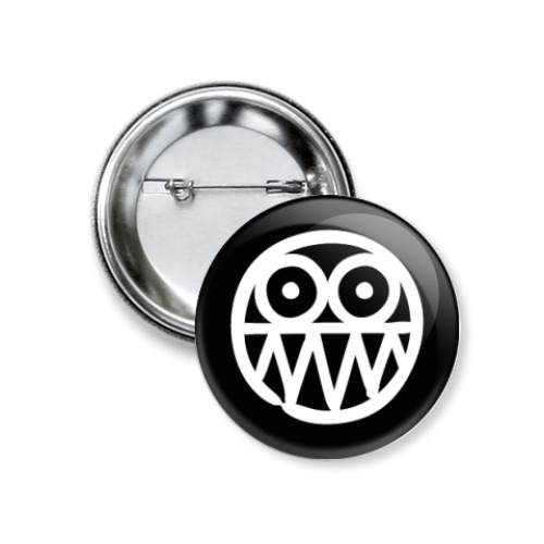 Значок 37мм с принтом  SmileMe