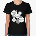 Женская футболка