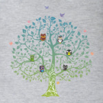 Совы на дереве