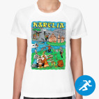 Женская спортивная футболка