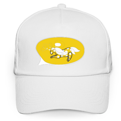 Кепка бейсболка с принтом Солнечная пони