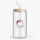 Банка с бамбуковой крышкой