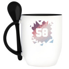 Кружка с ложкой