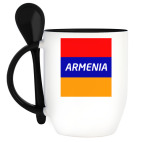 Кружка с ложкой