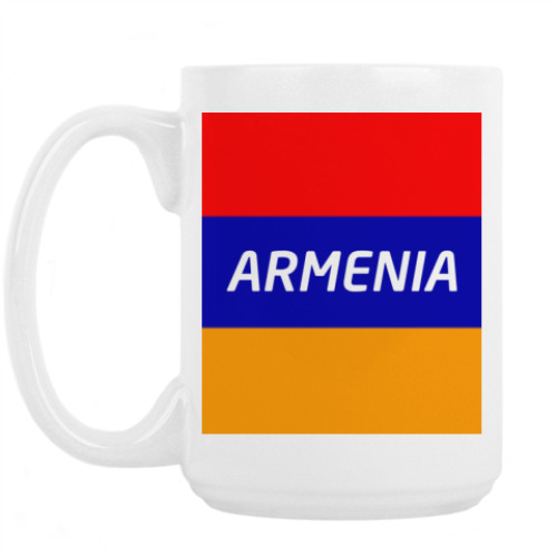 Кружка с принтом Armenia